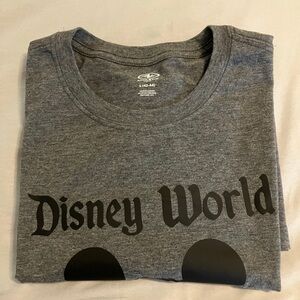 Disney World Mickey Mouse T-Shirt | Est. 1971 | Gray | Size L